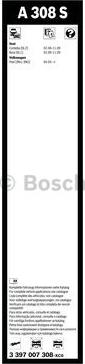 BOSCH 3 397 007 308 - Balai d'essuie-glace cwaw.fr