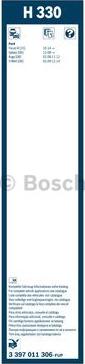 BOSCH 3 397 011 306 - Balai d'essuie-glace cwaw.fr