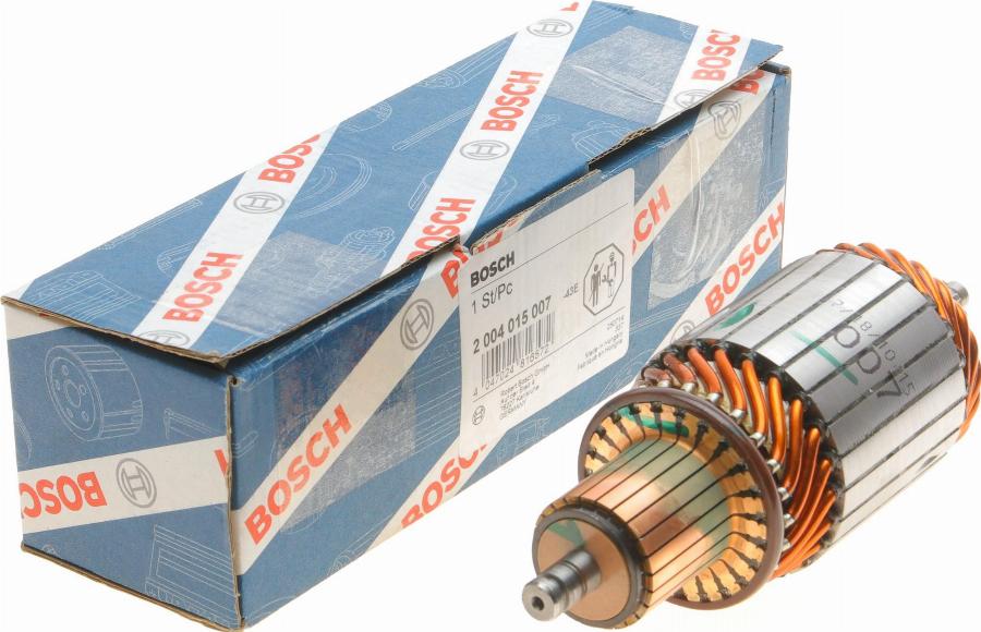 BOSCH 2 004 015 007 - Induit, démarreur cwaw.fr