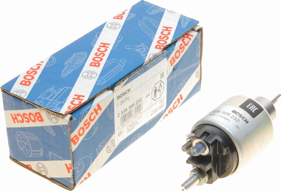 BOSCH 2 339 305 232 - Contacteur, démarreur cwaw.fr