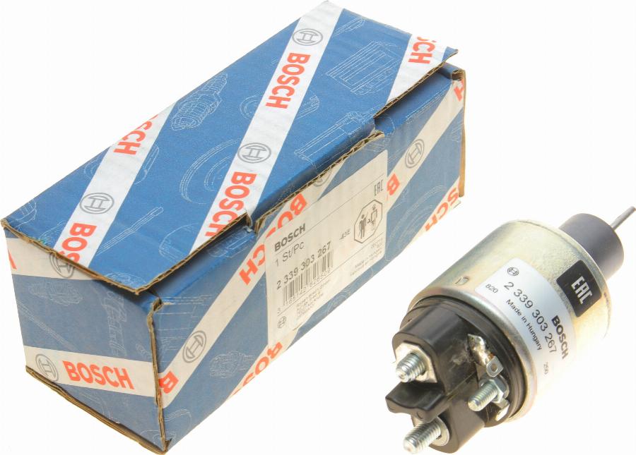 BOSCH 2 339 303 267 - Contacteur, démarreur cwaw.fr