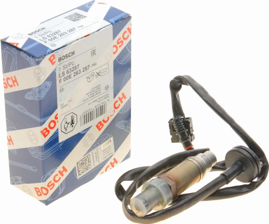 BOSCH F 00E 263 287 - Sonde lambda cwaw.fr