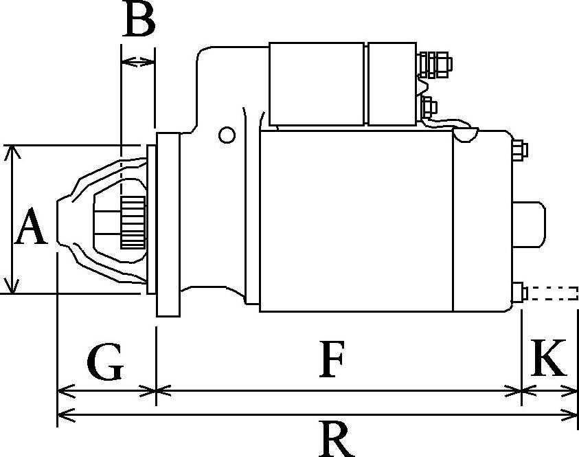 BOSCH F 032 111 346 - Démarreur cwaw.fr