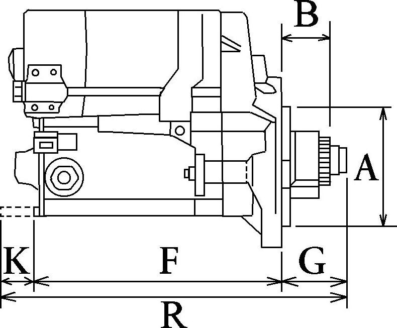 BOSCH F 032 113 206 - Démarreur cwaw.fr