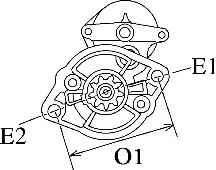 BOSCH F 032 113 206 - Démarreur cwaw.fr