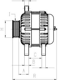 BOSCH F 032 113 510 - Alternateur cwaw.fr