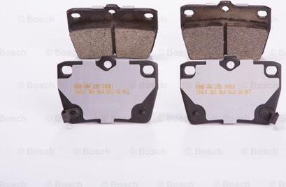 BOSCH F 03B 050 125 - Kit de plaquettes de frein, frein à disque cwaw.fr