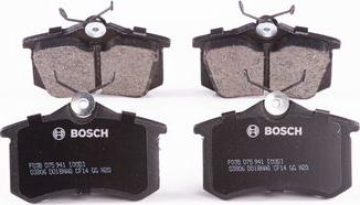 BOSCH F 03B 075 941 - Kit de plaquettes de frein, frein à disque cwaw.fr