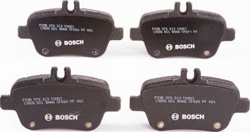 BOSCH F 03B 076 213 - Kit de plaquettes de frein, frein à disque cwaw.fr