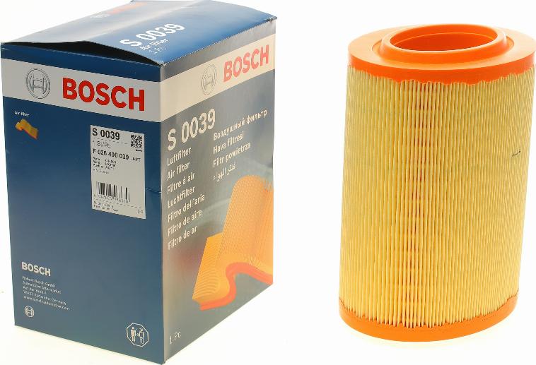 BOSCH F026400039 - Filtre à air cwaw.fr