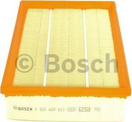 BOSCH F 026 400 033 - Filtre à air cwaw.fr