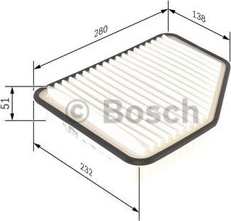 BOSCH F 026 400 162 - Filtre à air cwaw.fr