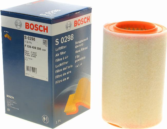 BOSCH F 026 400 298 - Filtre à air cwaw.fr