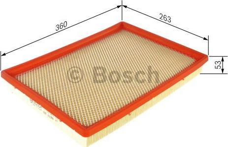 BOSCH F 026 400 266 - Filtre à air cwaw.fr