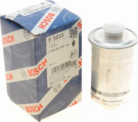 BOSCH F 026 403 033 - Filtre à carburant cwaw.fr