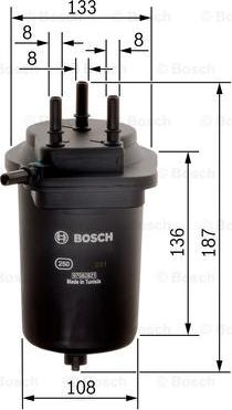 BOSCH F 026 402 090 - Filtre à carburant cwaw.fr