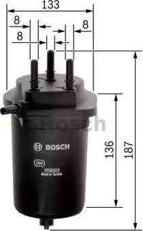 BOSCH F 026 402 091 - Filtre à carburant cwaw.fr