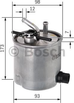 BOSCH F 026 402 059 - Filtre à carburant cwaw.fr