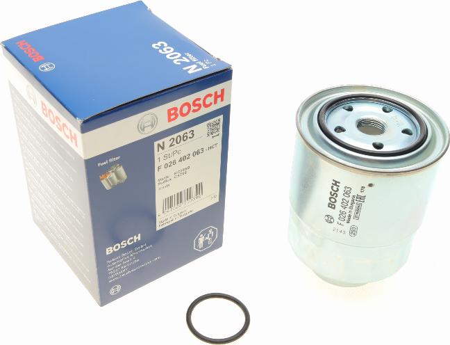 BOSCH F 026 402 063 - Filtre à carburant cwaw.fr