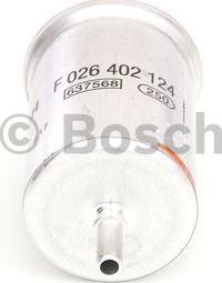 BOSCH F 026 402 124 - Filtre à carburant cwaw.fr