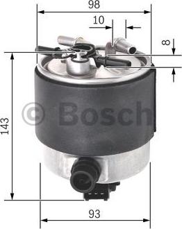 BOSCH F 026 402 126 - Filtre à carburant cwaw.fr