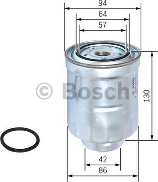 BOSCH F 026 402 830 - Filtre à carburant cwaw.fr