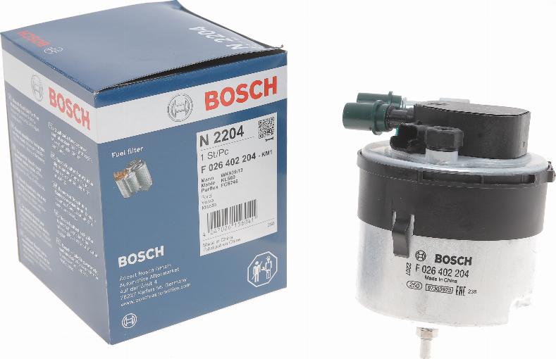 BOSCH F 026 402 204 - Filtre à carburant cwaw.fr