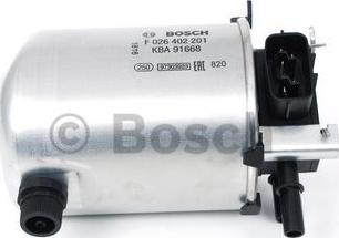 BOSCH F 026 402 201 - Filtre à carburant cwaw.fr