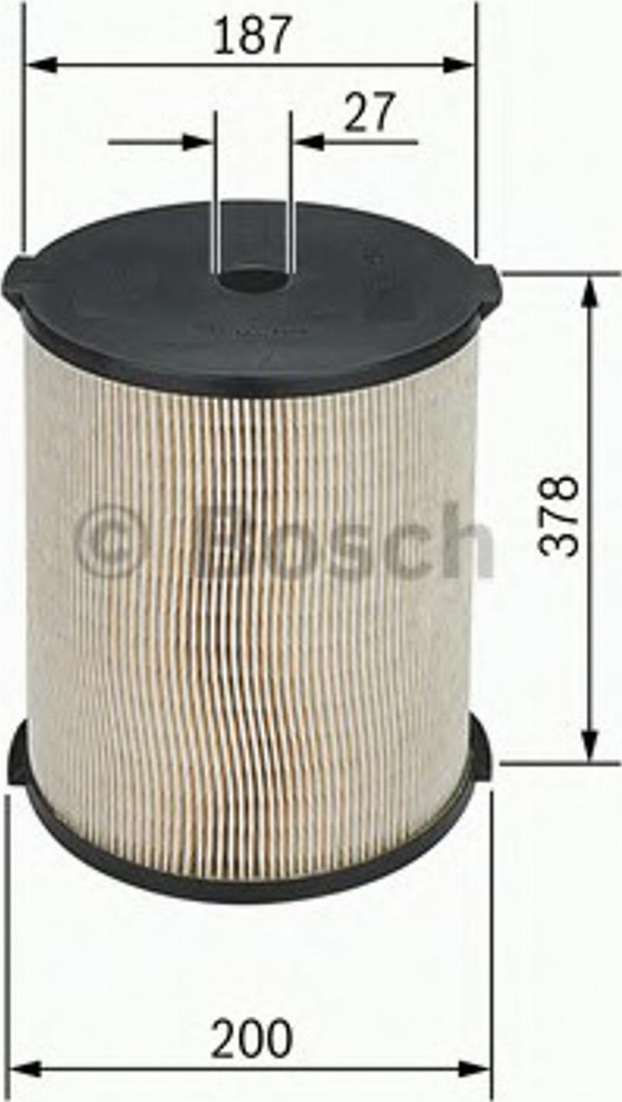 BOSCH F026407054 - Filtre à huile cwaw.fr