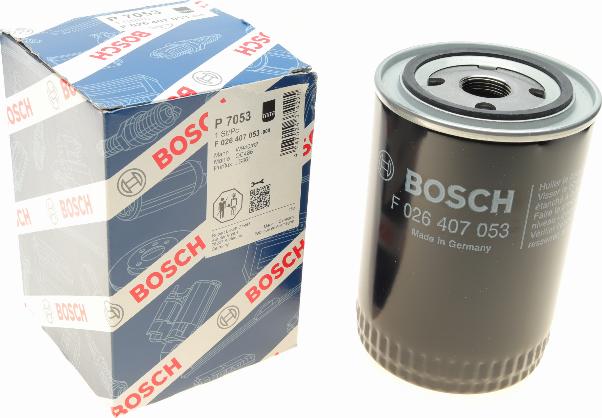 BOSCH F 026 407 053 - Filtre à huile cwaw.fr