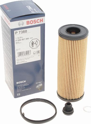 BOSCH F 026 407 360 - Filtre à huile cwaw.fr