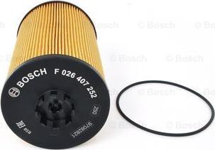 BOSCH F 026 407 252 - Filtre à huile cwaw.fr