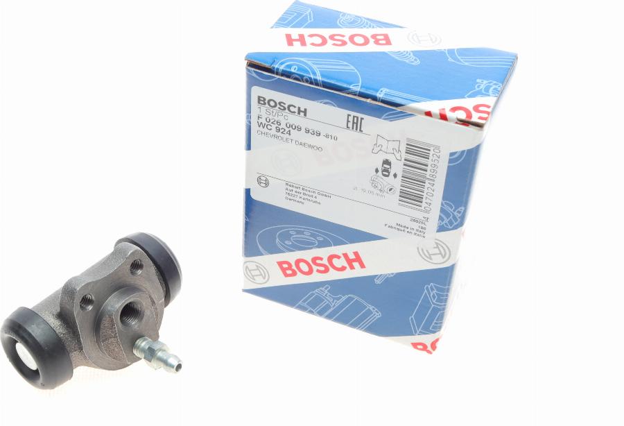 BOSCH F 026 009 939 - Cylindre de roue cwaw.fr