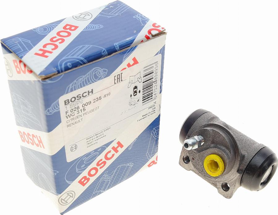 BOSCH F 026 009 235 - Cylindre de roue cwaw.fr