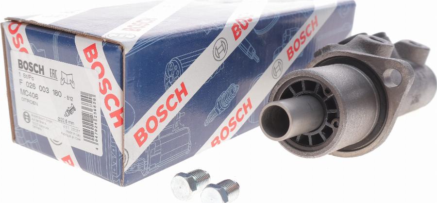 BOSCH F 026 003 180 - Maître-cylindre de frein cwaw.fr