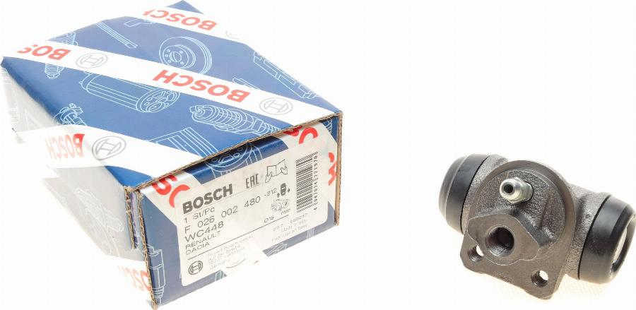 BOSCH F 026 002 480 - Cylindre de roue cwaw.fr