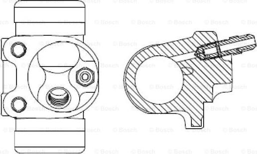 BOSCH F 026 002 071 - Cylindre de roue cwaw.fr