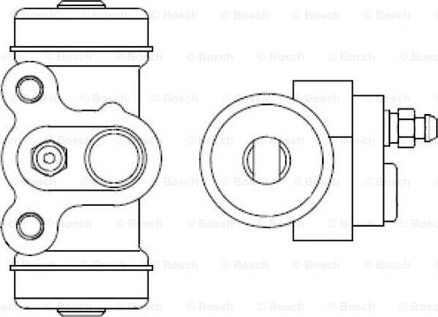 BOSCH F 026 002 390 - Cylindre de roue cwaw.fr