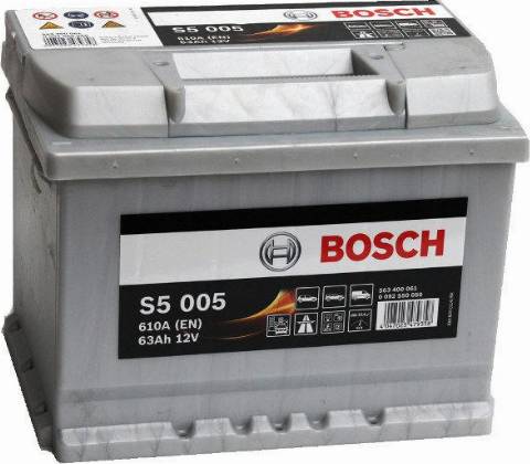 BOSCH S5005 - Batterie de démarrage cwaw.fr