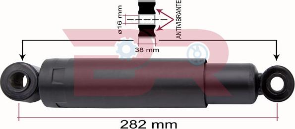 BOTTO RICAMBI BRCA5775 - Amortisseur cwaw.fr