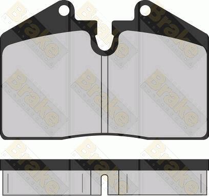 BENDIX 571348 - Kit de plaquettes de frein, frein à disque cwaw.fr