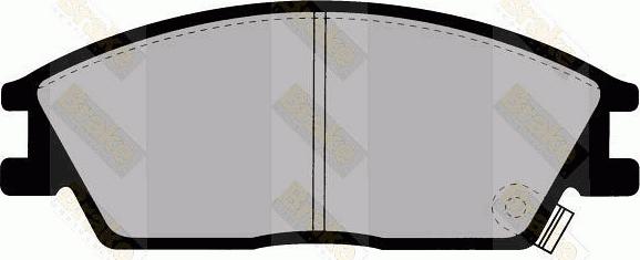 Brake Engineering PA599 - Kit de plaquettes de frein, frein à disque cwaw.fr