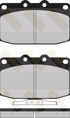 Dynamatrix DBP483 - Kit de plaquettes de frein, frein à disque cwaw.fr