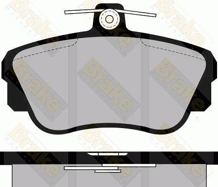 Alanko 10300442 - Kit de plaquettes de frein, frein à disque cwaw.fr