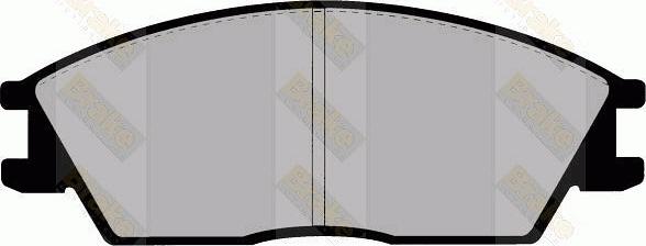 Brake Engineering PA519 - Kit de plaquettes de frein, frein à disque cwaw.fr