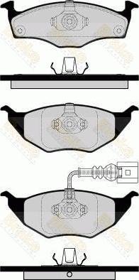 Brake Engineering PA1479 - Kit de plaquettes de frein, frein à disque cwaw.fr