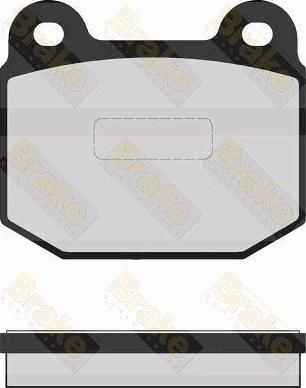 Brake Engineering PA1592 - Kit de plaquettes de frein, frein à disque cwaw.fr