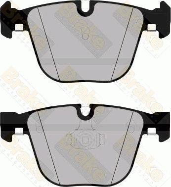 Brake Engineering PA1519 - Kit de plaquettes de frein, frein à disque cwaw.fr