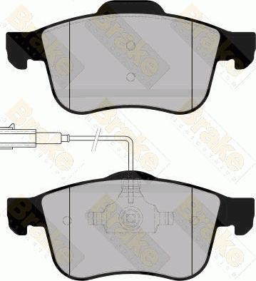 Spidan 32994 - Kit de plaquettes de frein, frein à disque cwaw.fr