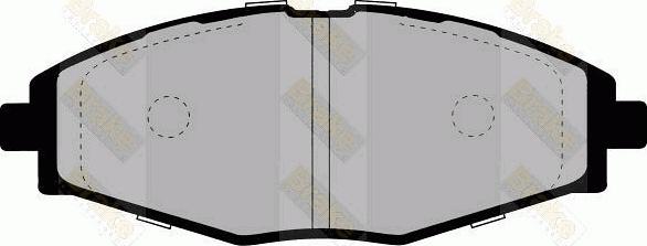 Brake Engineering PA1192 - Kit de plaquettes de frein, frein à disque cwaw.fr